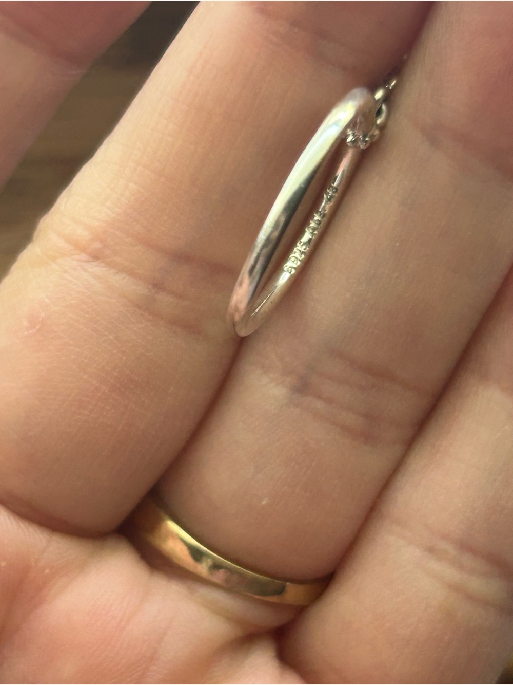 Pandora Family Tree Cubic Zirconia Dangle Ring - Picture 5 of 5